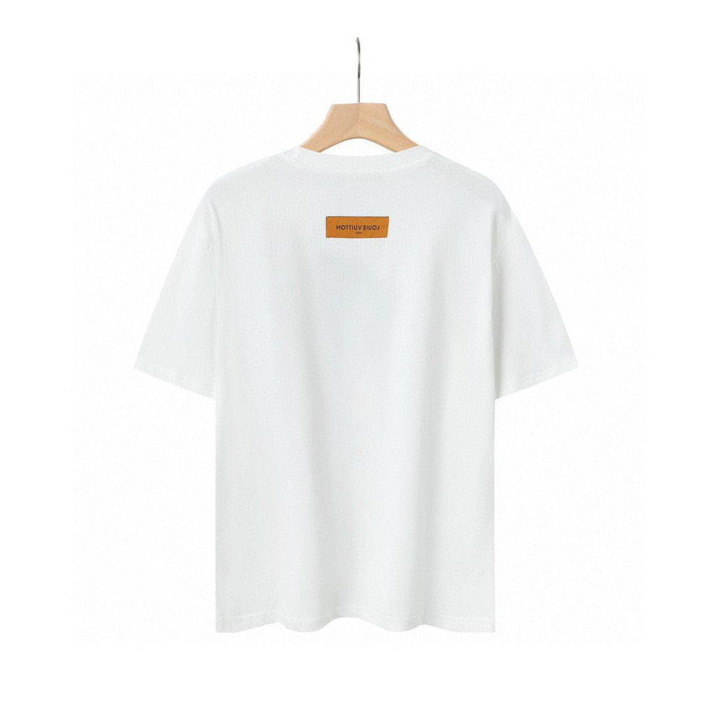 Louis Vuitton T-Shirt Without Collar 'White' Banlieue91