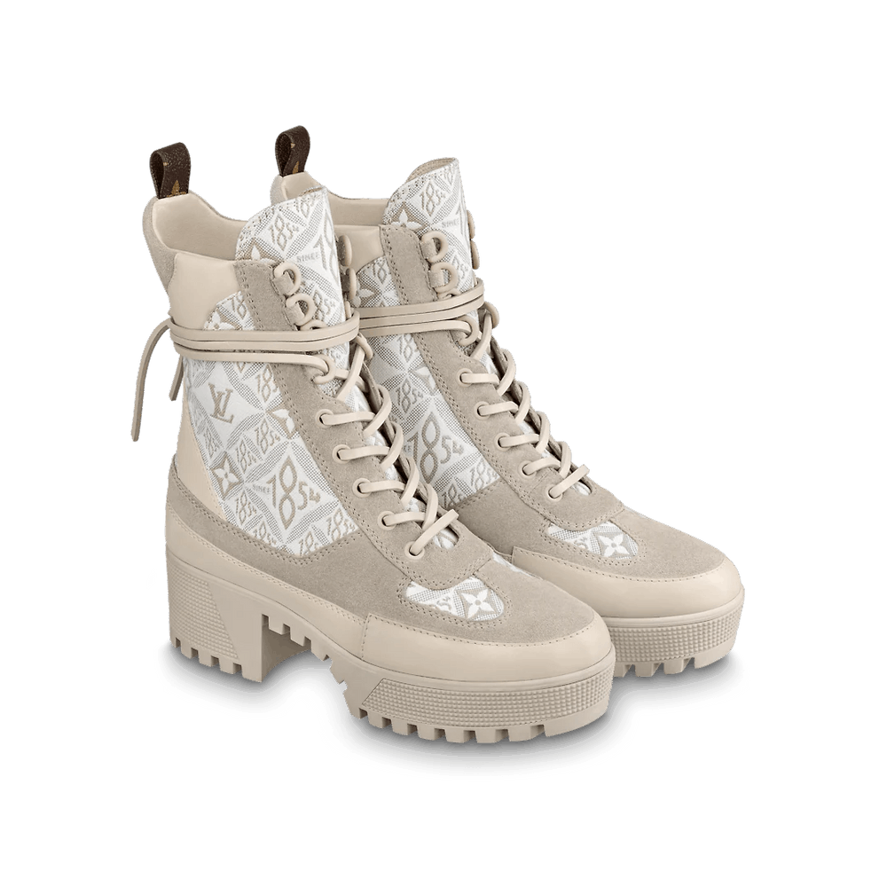 Louis Vuitton  Laureate Platform Desert Boots