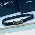 Chanel Women Logo Banding Belt 'Black' Banlieue91
