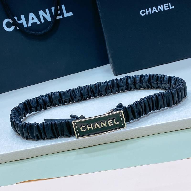 Chanel Women Logo Banding Belt 'Black' Banlieue91