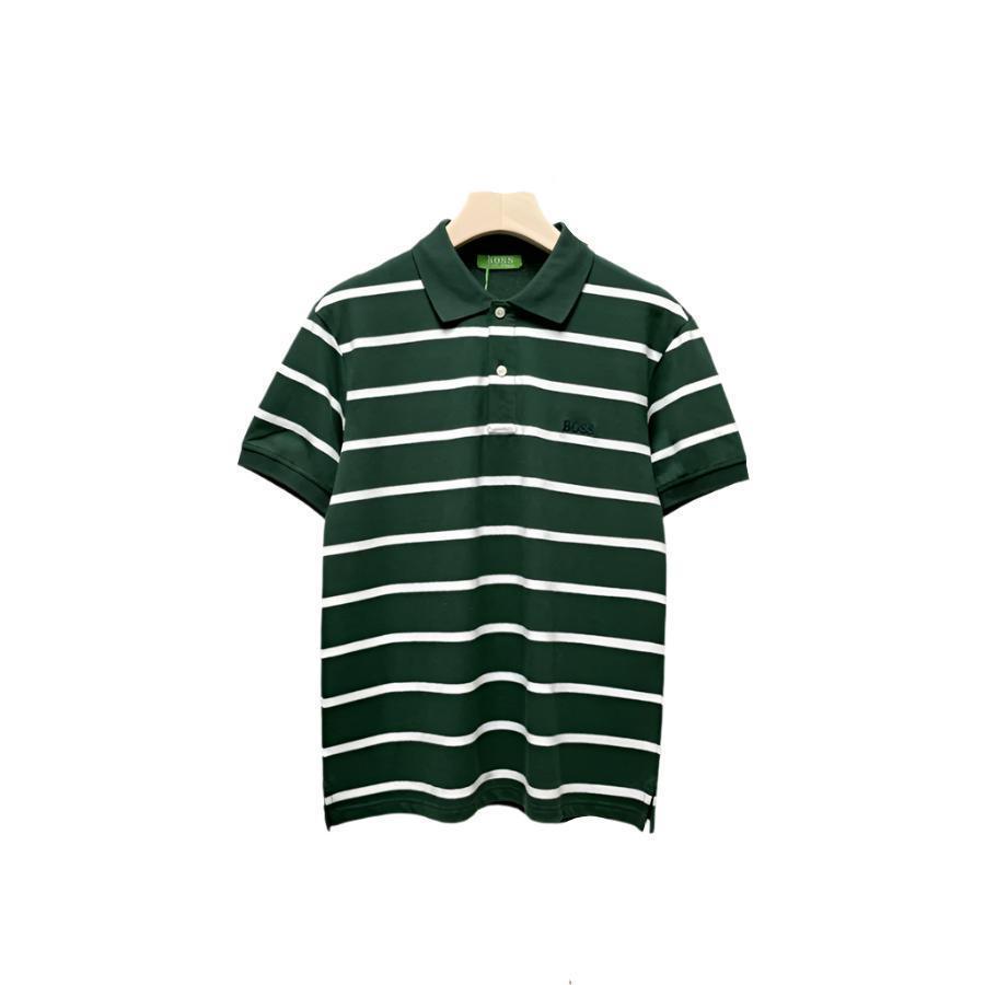 Hugo Boss Green T-Shirt with Collar Banlieue91