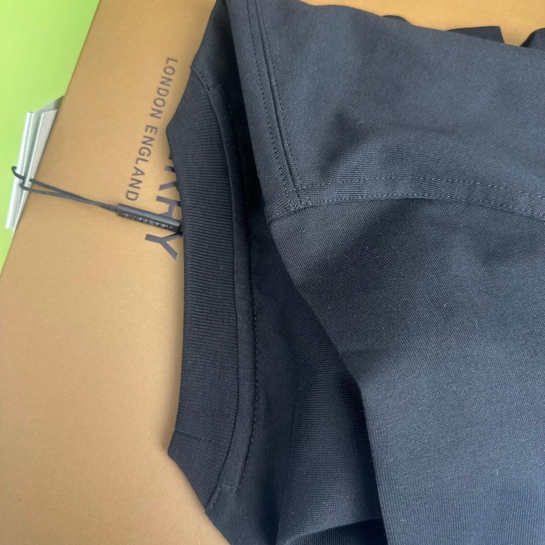 Burberry Black T-Shirt Without Collar Banlieue91