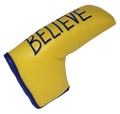 Believe Embroidered Putter Cover -Blade by ReadyGOLF