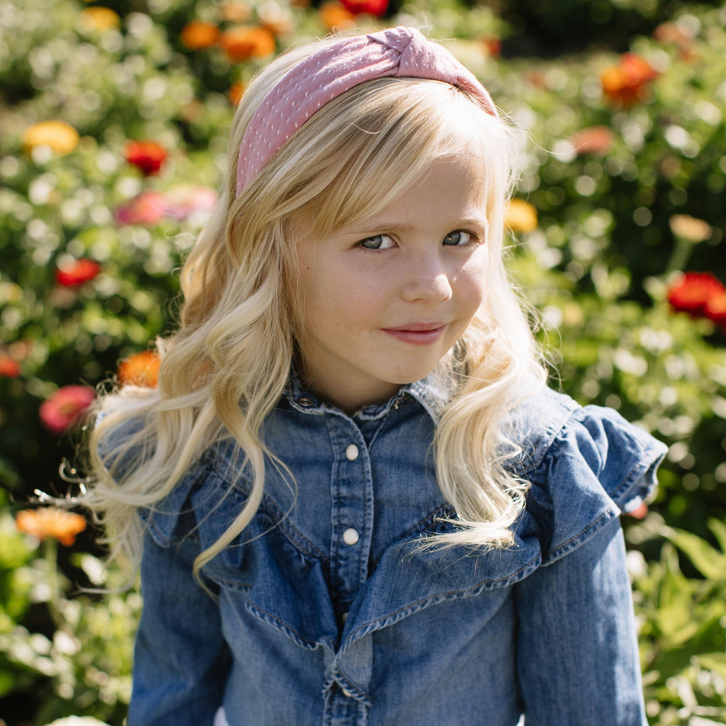Berry - Knotted Headband