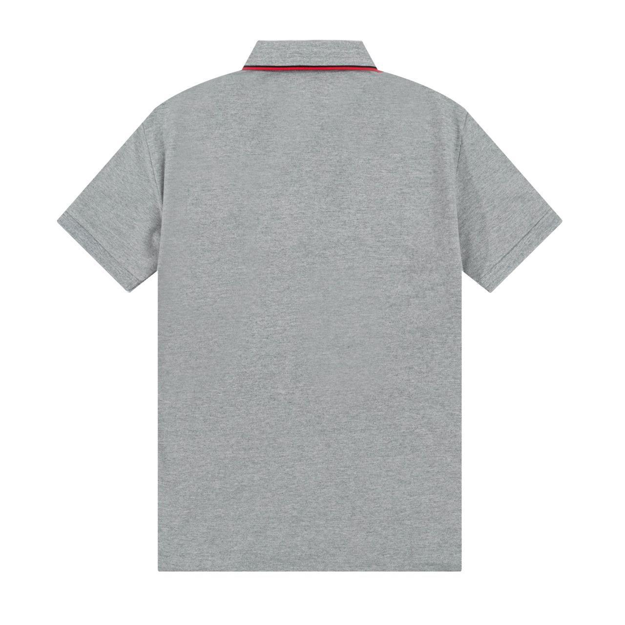 Burberry Grey T-Shirt With Collar Banlieue91