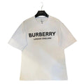 Burberry T-Shirt Without Collar 'White & Black' Banlieue91