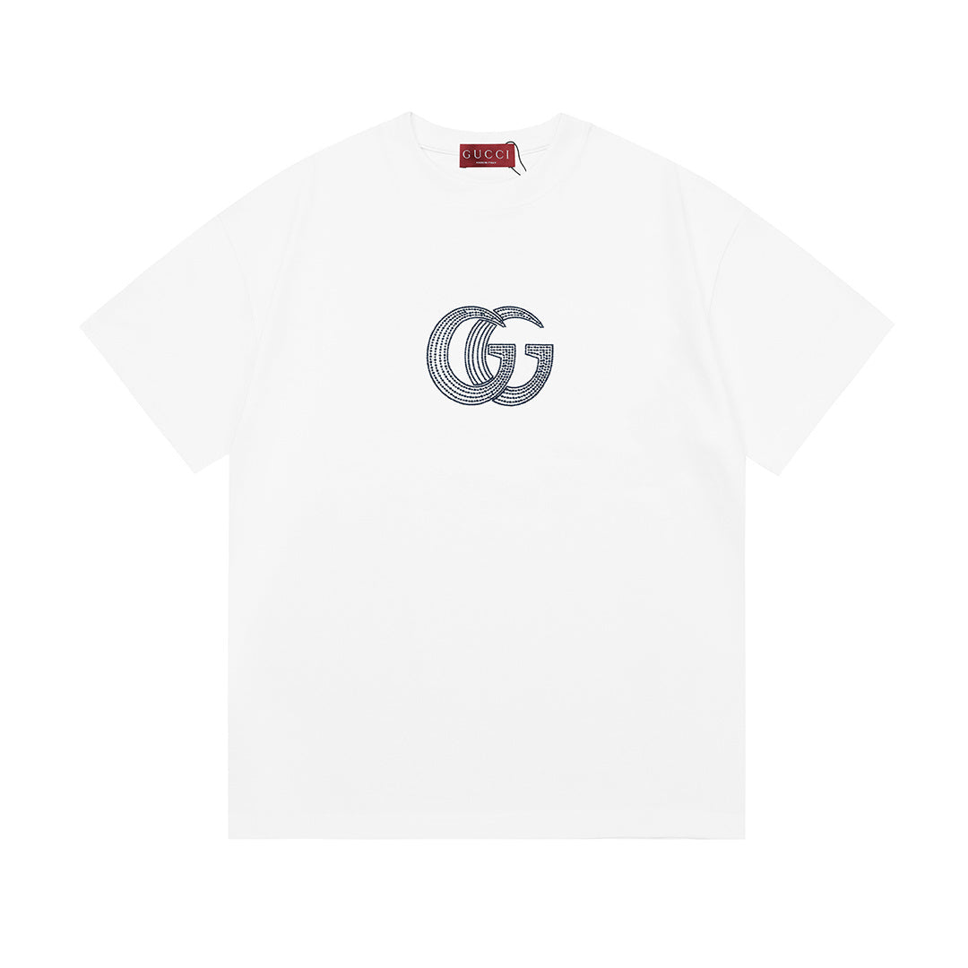 Gucci T-Shirt Without Collar 'White'