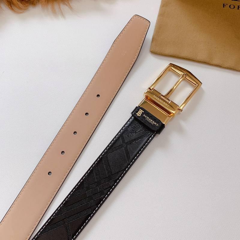 Burberry Leather Vintage Belt 'Black' Banlieue91