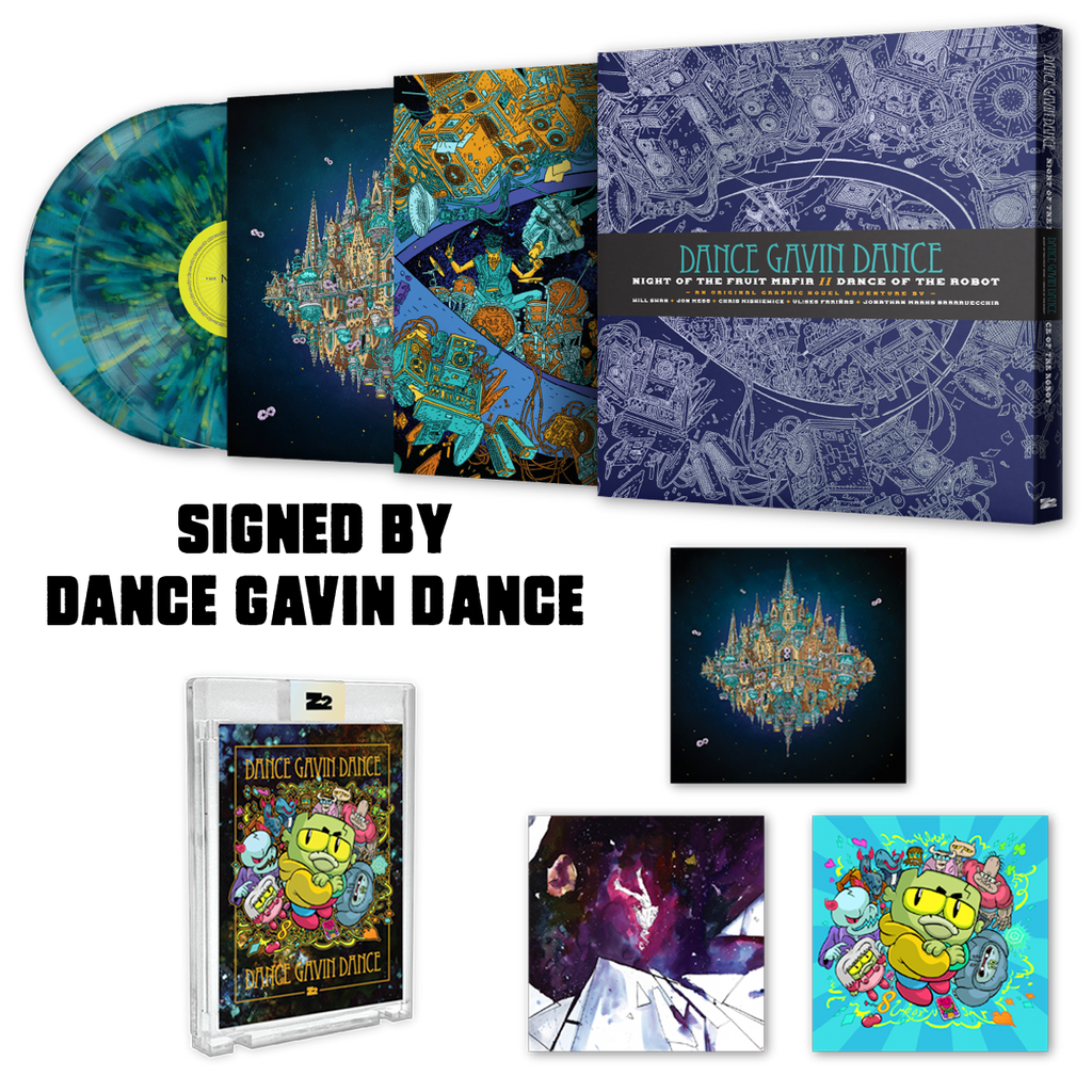 Dance Gavin Dance: Night of the Fruit Mafia // Dance of the Robot - Graphic Novel (Signed Platinum Edition) Z2 Comics