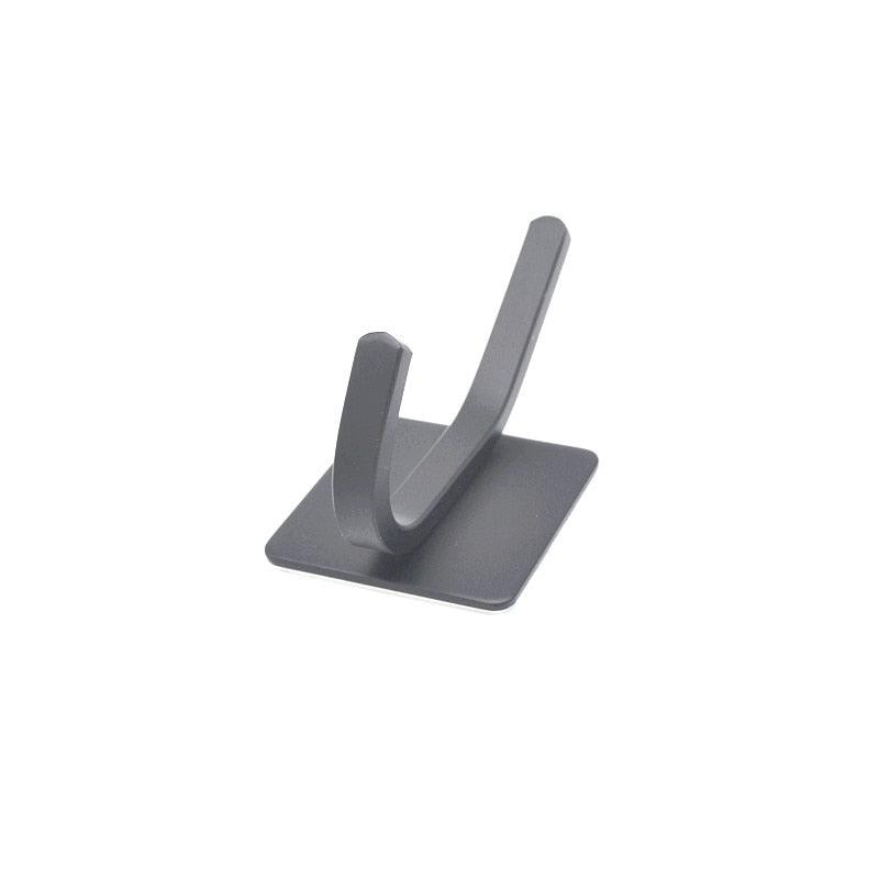 Black Robe Hook Wall Hook Towel Hook for Bathroom Stainless Steel Coat Hook Rustproof Hook Hanger for Kitchen Hardware Stainless Steel Hooks Waterproof and Oilproof Bathroom Kitchen Self Adhesive Hooks for Hanging Coat Hat Towel Stevvex
