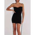 Black Strapless Mini Dress Luxury Women’s Fashion