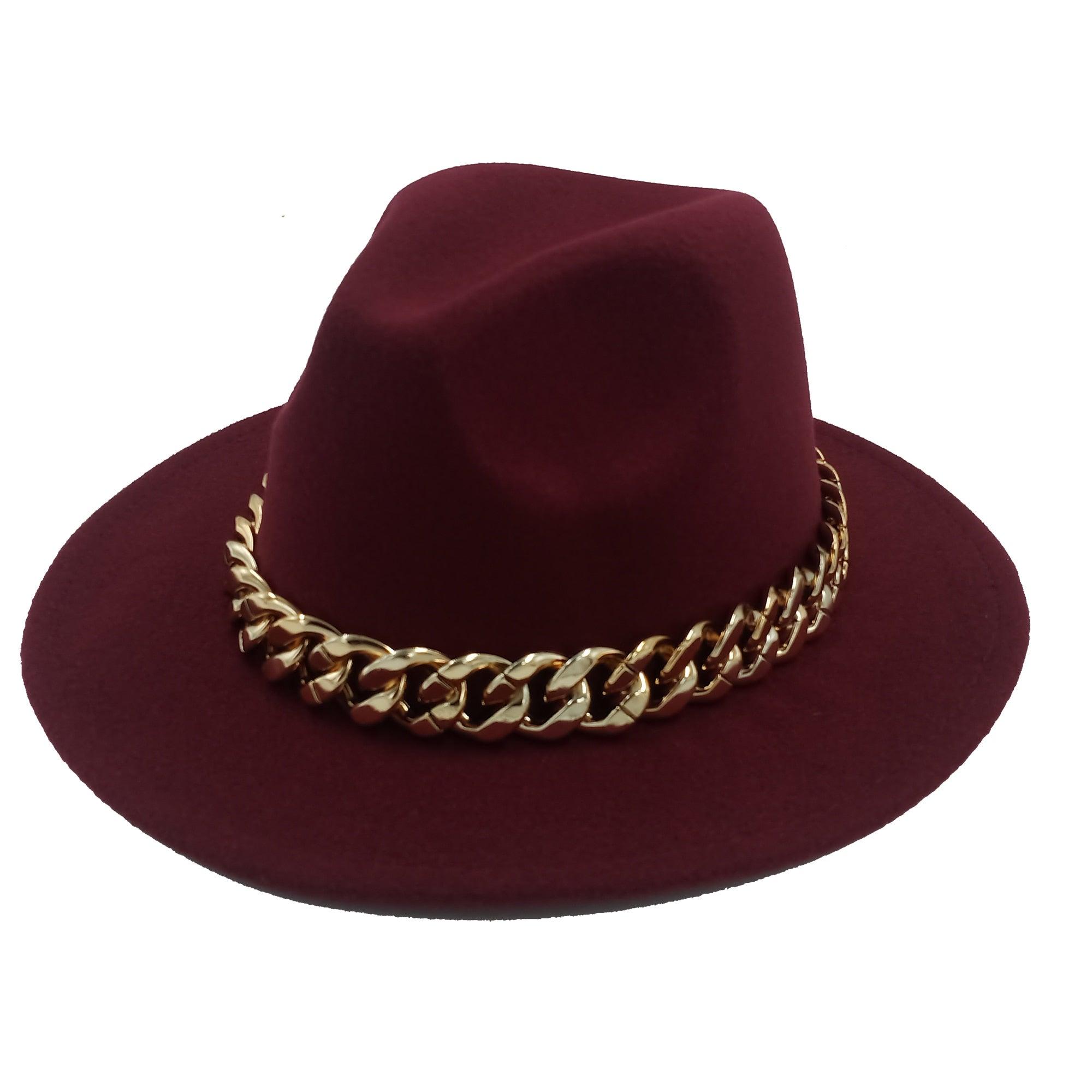 Blue White Men Fedora Unisex Solid Color Fedora Hat Fashion Solid Color Hat Bright Color Wide Brim Autumn Winter Retro Hat Two Tone Dress Hat 56-58CM Stevvex