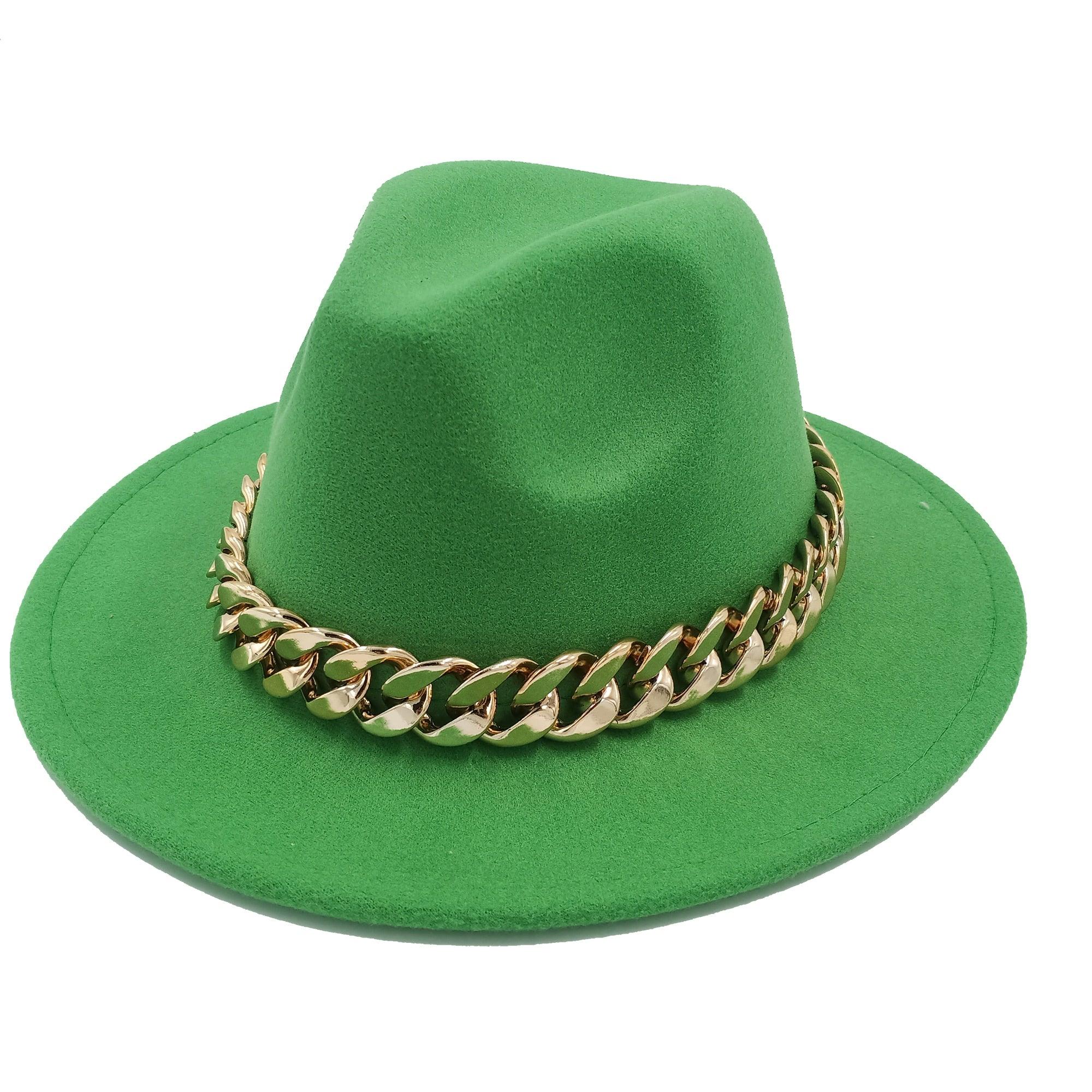 Blue White Men Fedora Unisex Solid Color Fedora Hat Fashion Solid Color Hat Bright Color Wide Brim Autumn Winter Retro Hat Two Tone Dress Hat 56-58CM Stevvex