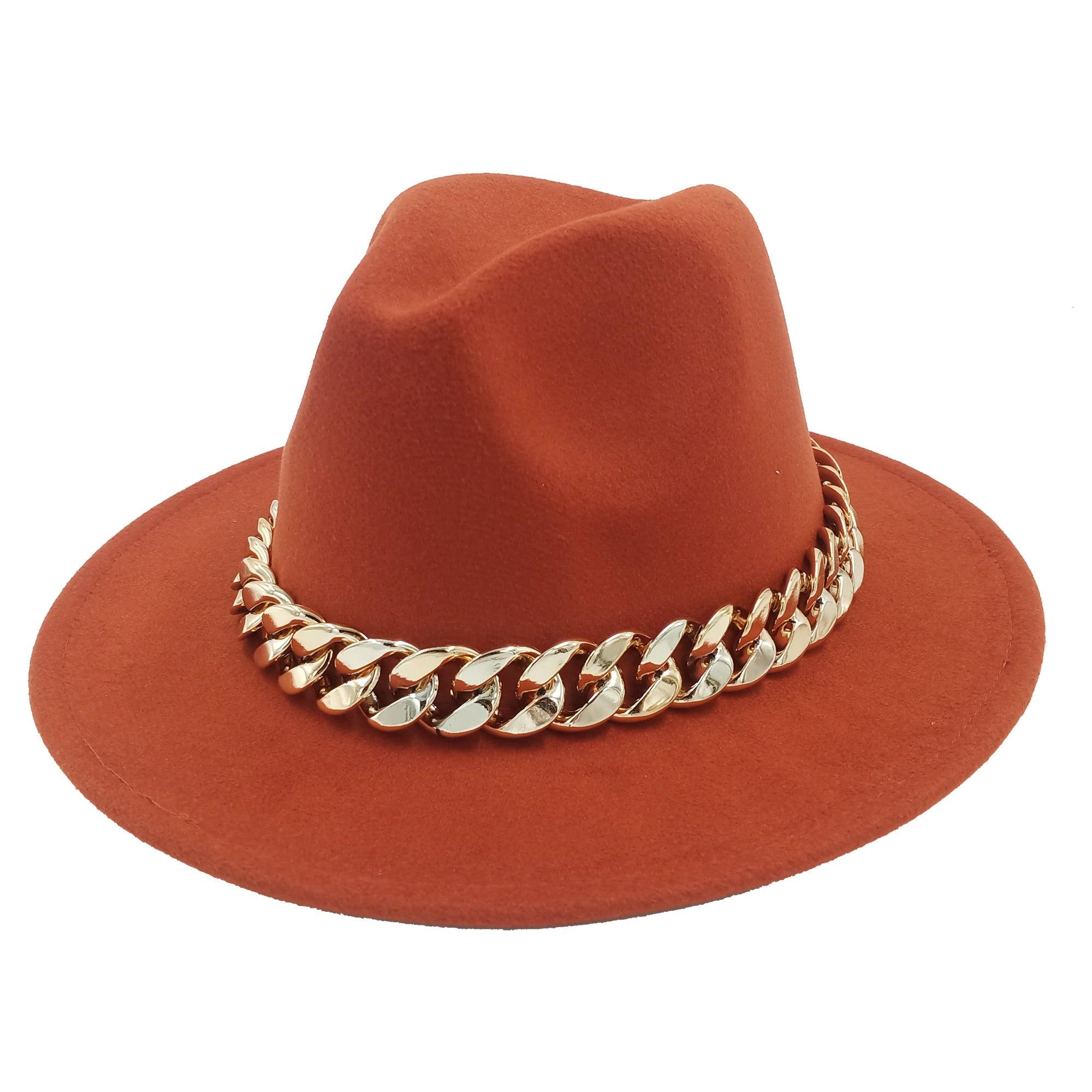 Blue White Men Fedora Unisex Solid Color Fedora Hat Fashion Solid Color Hat Bright Color Wide Brim Autumn Winter Retro Hat Two Tone Dress Hat 56-58CM Stevvex