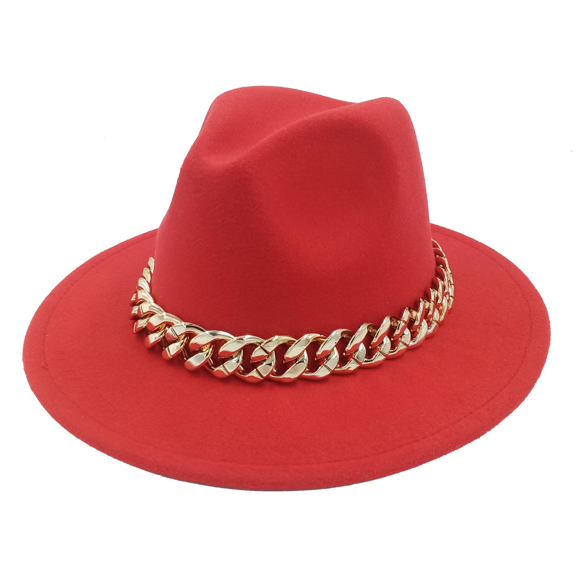 Blue White Men Fedora Unisex Solid Color Fedora Hat Fashion Solid Color Hat Bright Color Wide Brim Autumn Winter Retro Hat Two Tone Dress Hat 56-58CM Stevvex