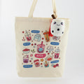 Boba Tote Bag – Lightweight Canvas Bag with Keychain & Pin
