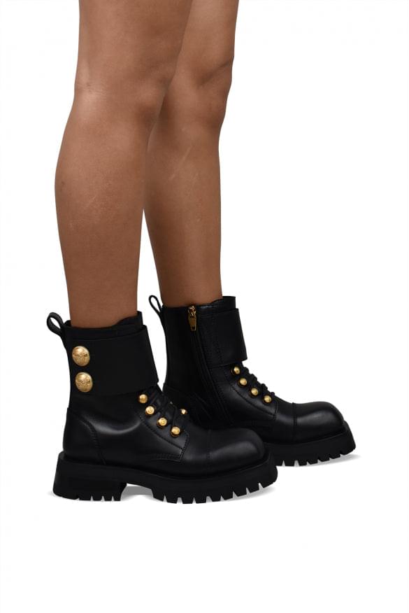 Balmain Women Ranger Army Boots Luosophy