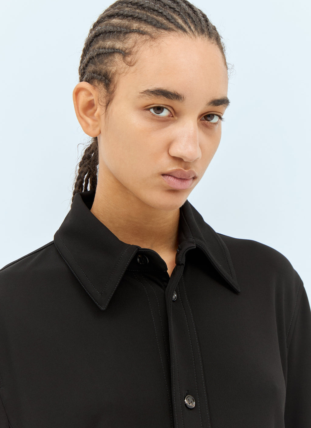 Bottega Veneta Women Fluid Long-Sleeve Shirt