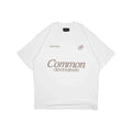 Common Hype Brass Tee White