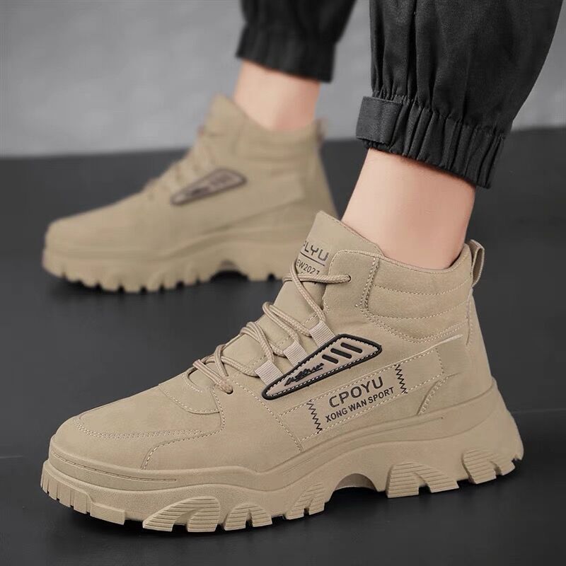 Breathable high top workwear shoes for men anti slip and wear-resistant sports and leisure safety shoes V.I.P Digital Presence