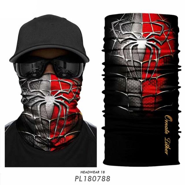 Breathable Mask Bandana Neck Gaiter Cycling Face Mask Hiking Scarves Headband Summer Balaclava Neck Gaiter Tubular Buff Bandana Scarf Headgear Bicycle Half Mask Face Cover Venom Headband Summer Men Beanie Hat Windproof Head Scarves Neck Stevvex