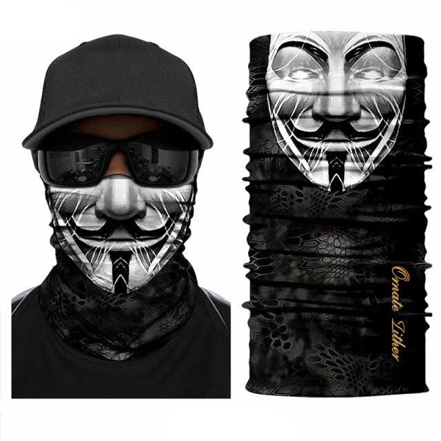 Breathable Mask Bandana Neck Gaiter Cycling Face Mask Hiking Scarves Headband Summer Balaclava Neck Gaiter Tubular Buff Bandana Scarf Headgear Bicycle Half Mask Face Cover Venom Headband Summer Men Beanie Hat Windproof Head Scarves Neck Stevvex