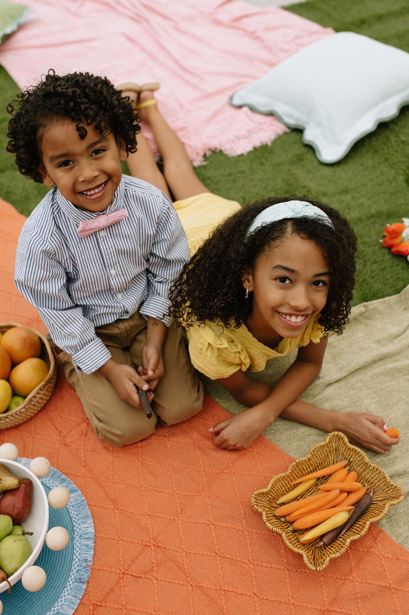 Bubble Gum Stripe - Boys Bow TIe