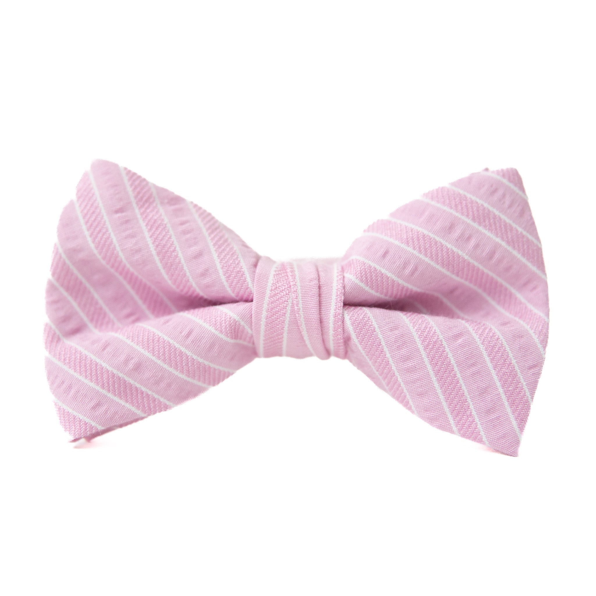Bubble Gum Stripe - Boys Bow TIe