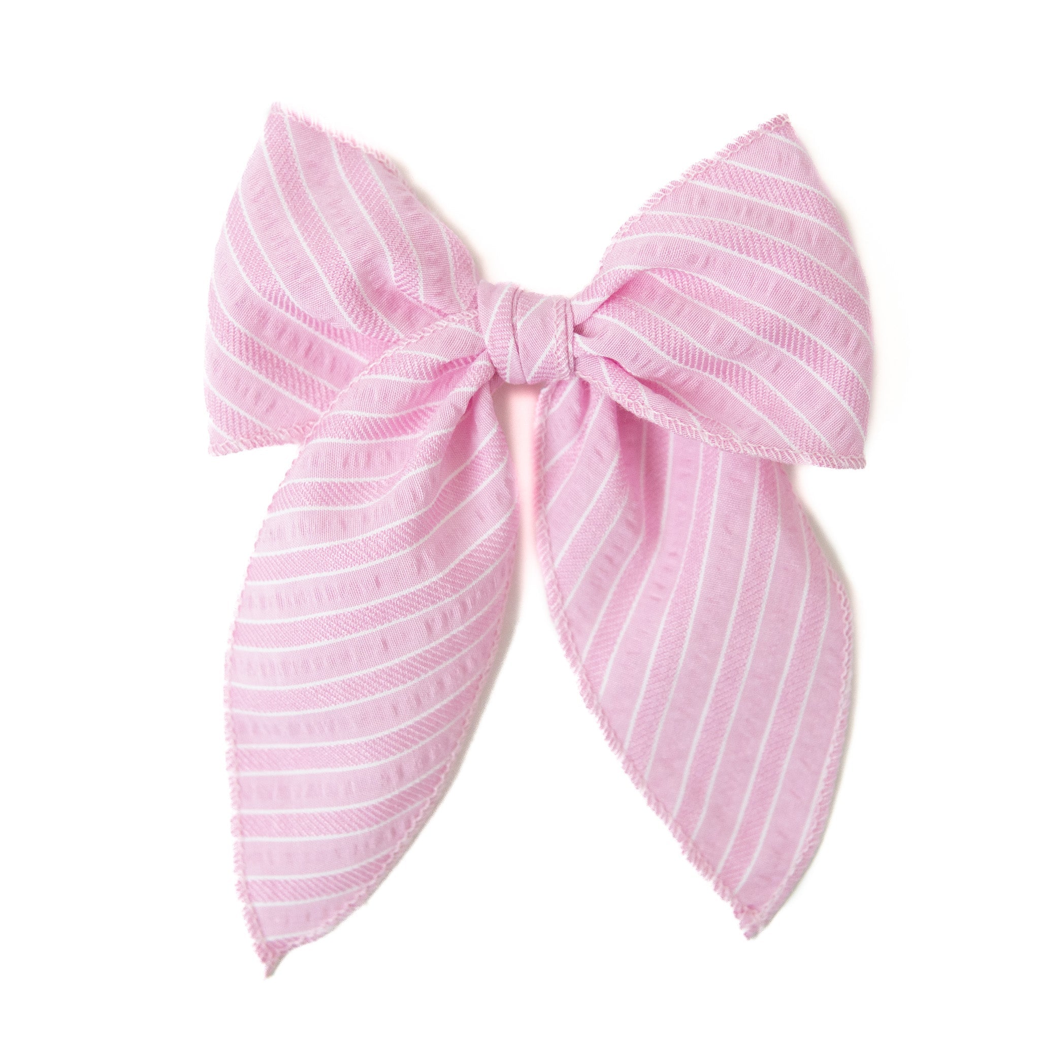 Bubble Gum Stripe - Darling Hair Bow