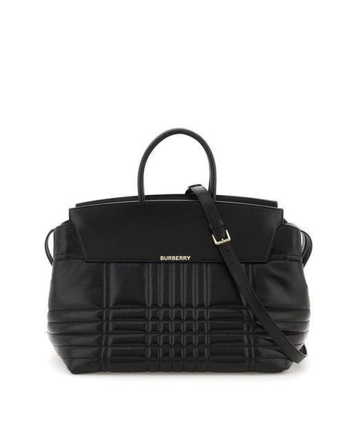 Burberry Women's Black 'catherine' Big Bag Banlieue91