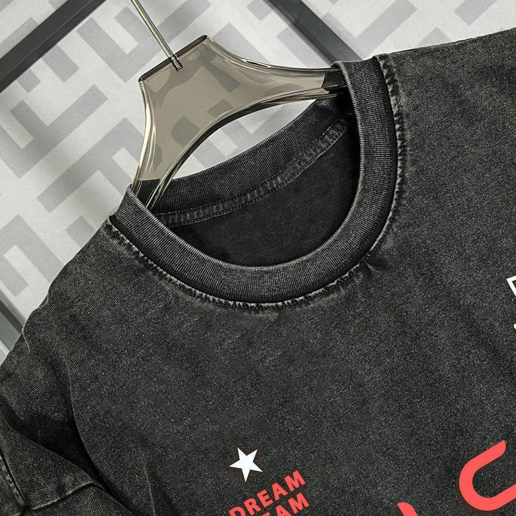 Dolce & Gabbana T-Shirt Without Collar 'Smoke Grey' Banlieue91
