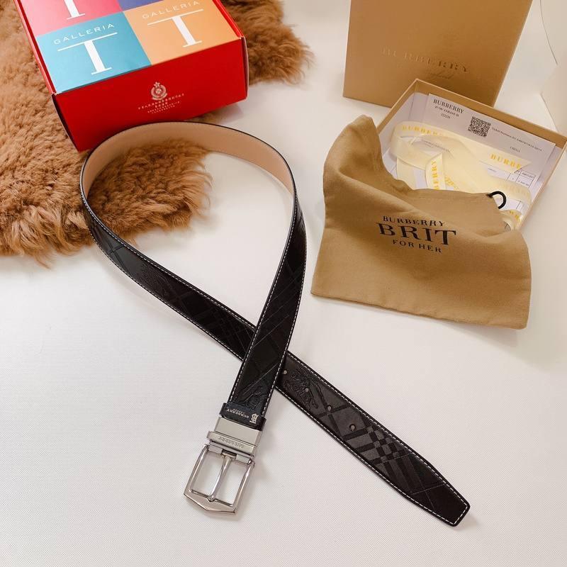Burberry Leather Vintage Belt 'Black' Banlieue91