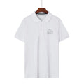 Lacoste White T-Shirt with Collar Banlieue91