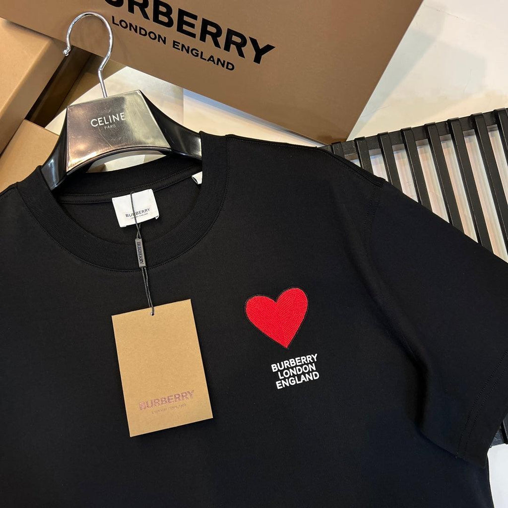 Burberry T-Shirt Without Collar 'Black' Banlieue91