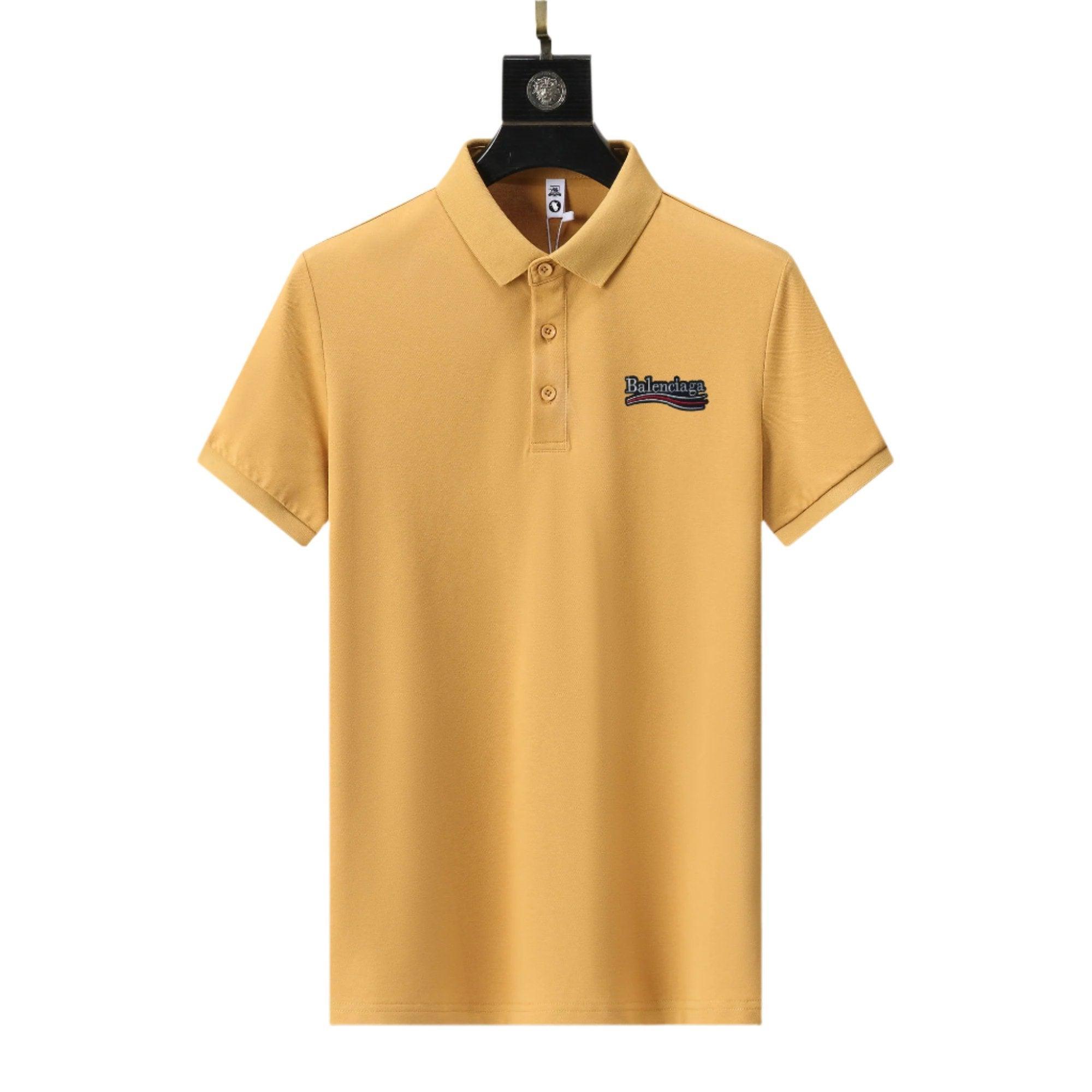 Balenciaga Yellow T-Shirt With Collar Banlieue91