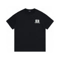 Balenciaga Black T-Shirt Without Collar Banlieue91