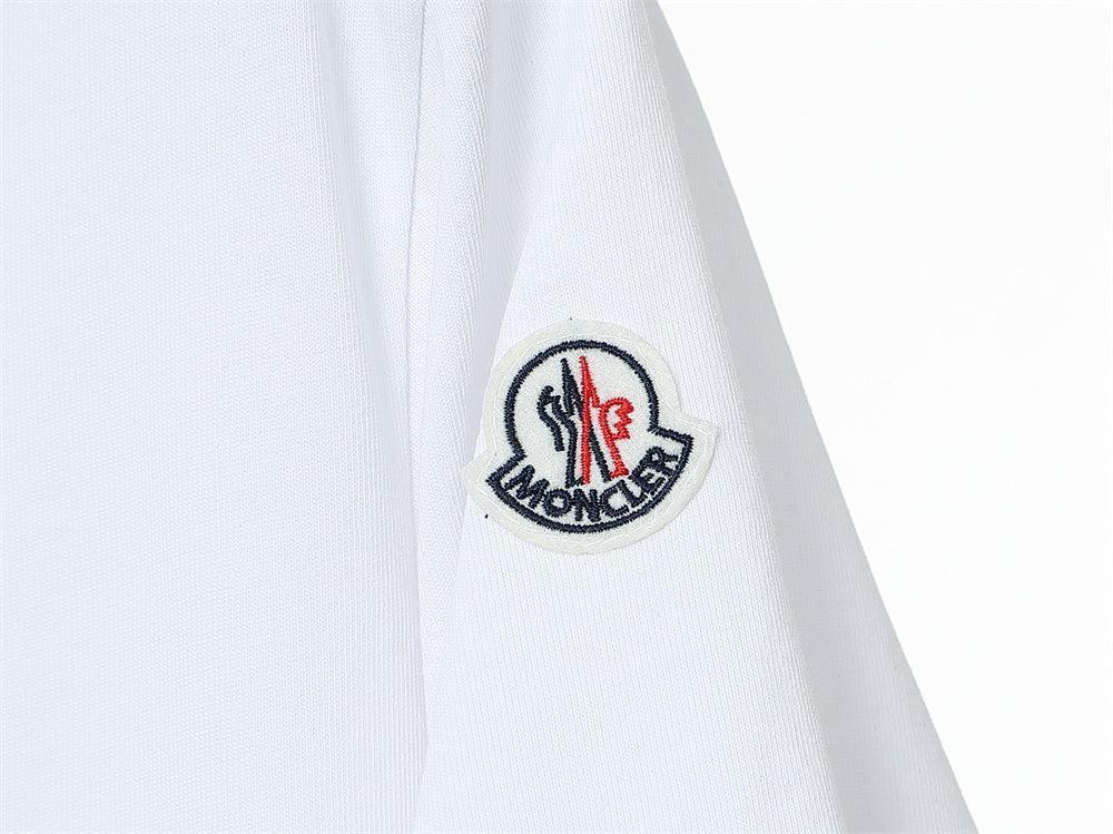 Moncler T-Shirt Without Collar 'White' Banlieue91