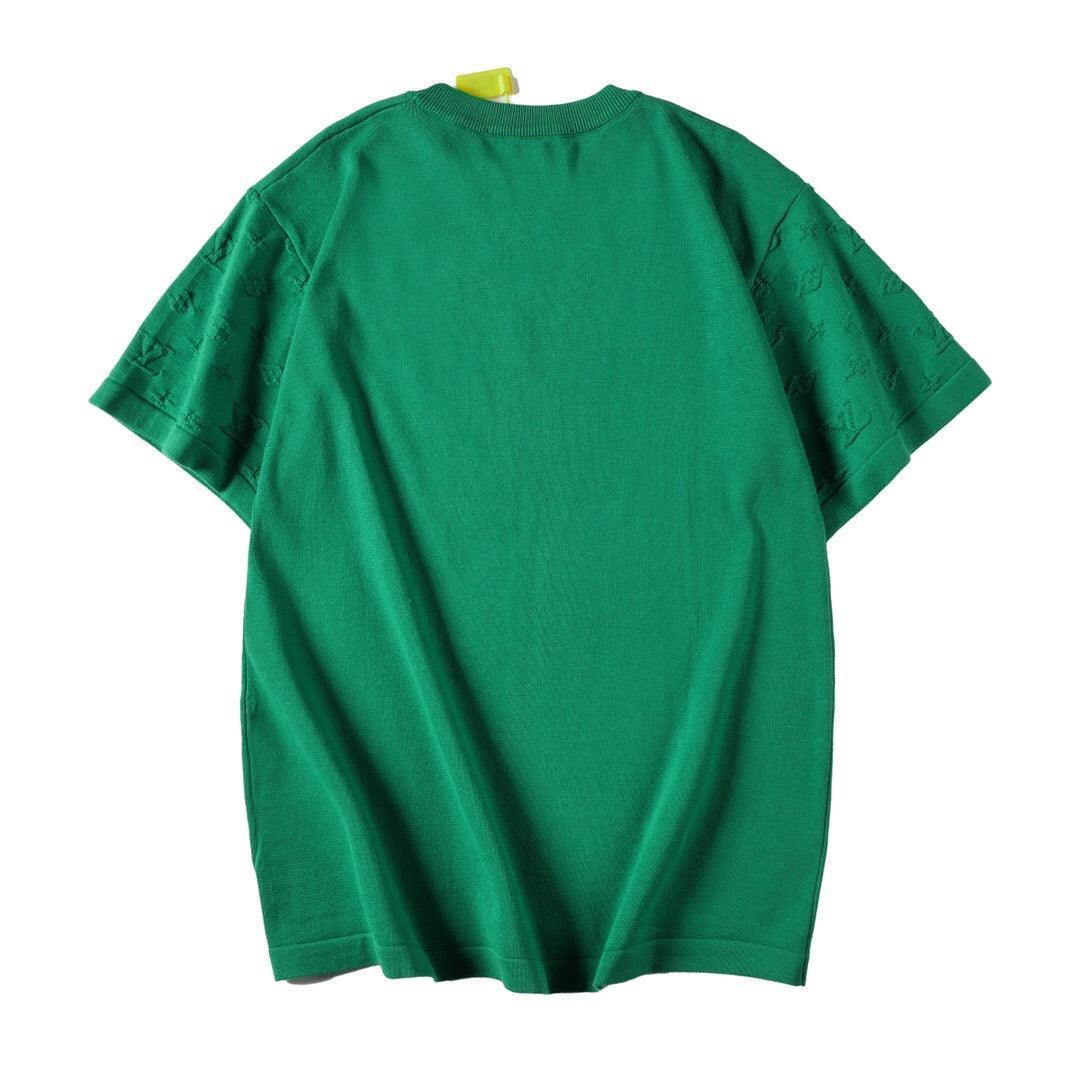 Louis Vuitton T-Shirt Without Collar 'Green' Banlieue91