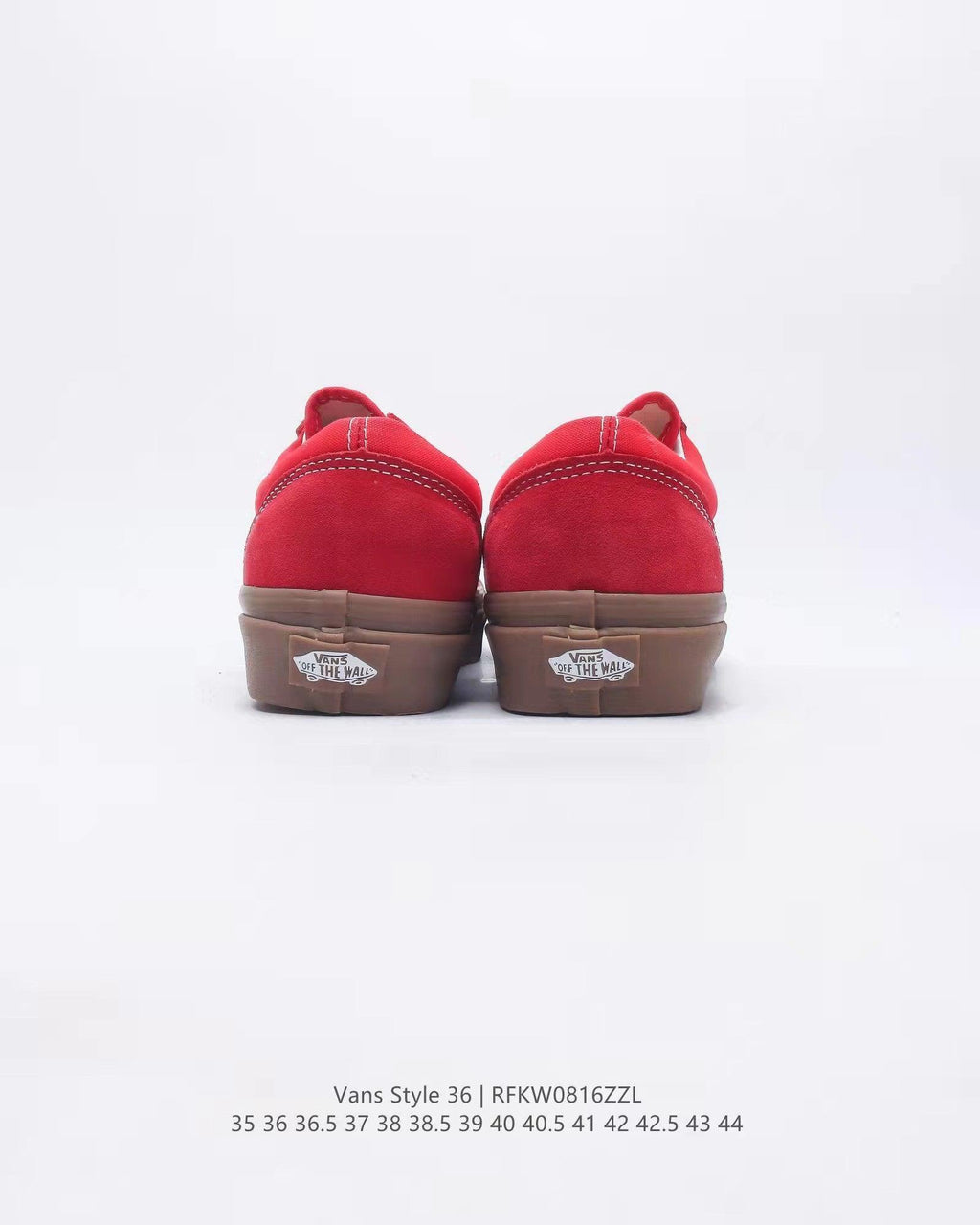 Vans Gum Style 36 'Red' Banlieue91