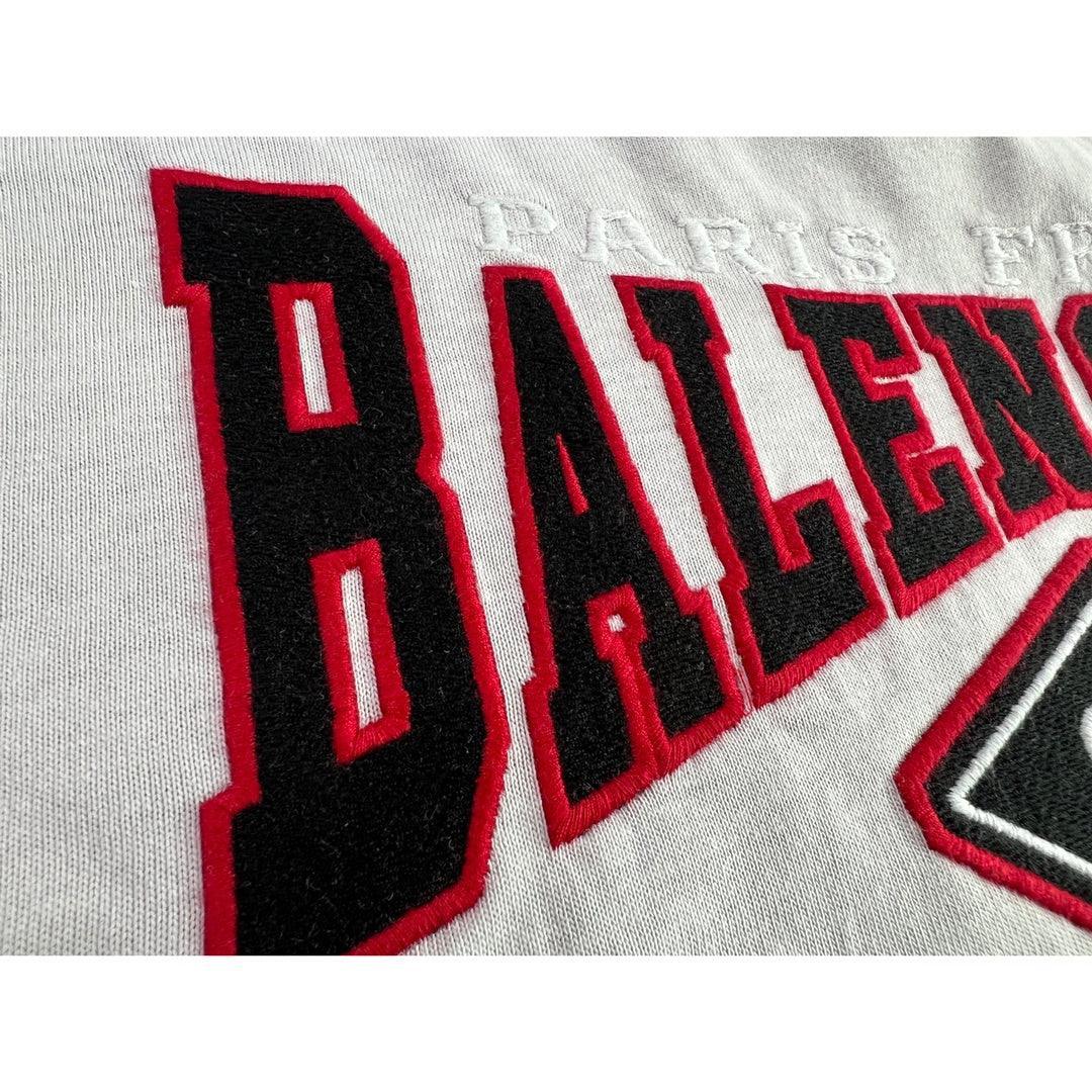 Balenciaga Cream T-Shirt Without Collar Banlieue91