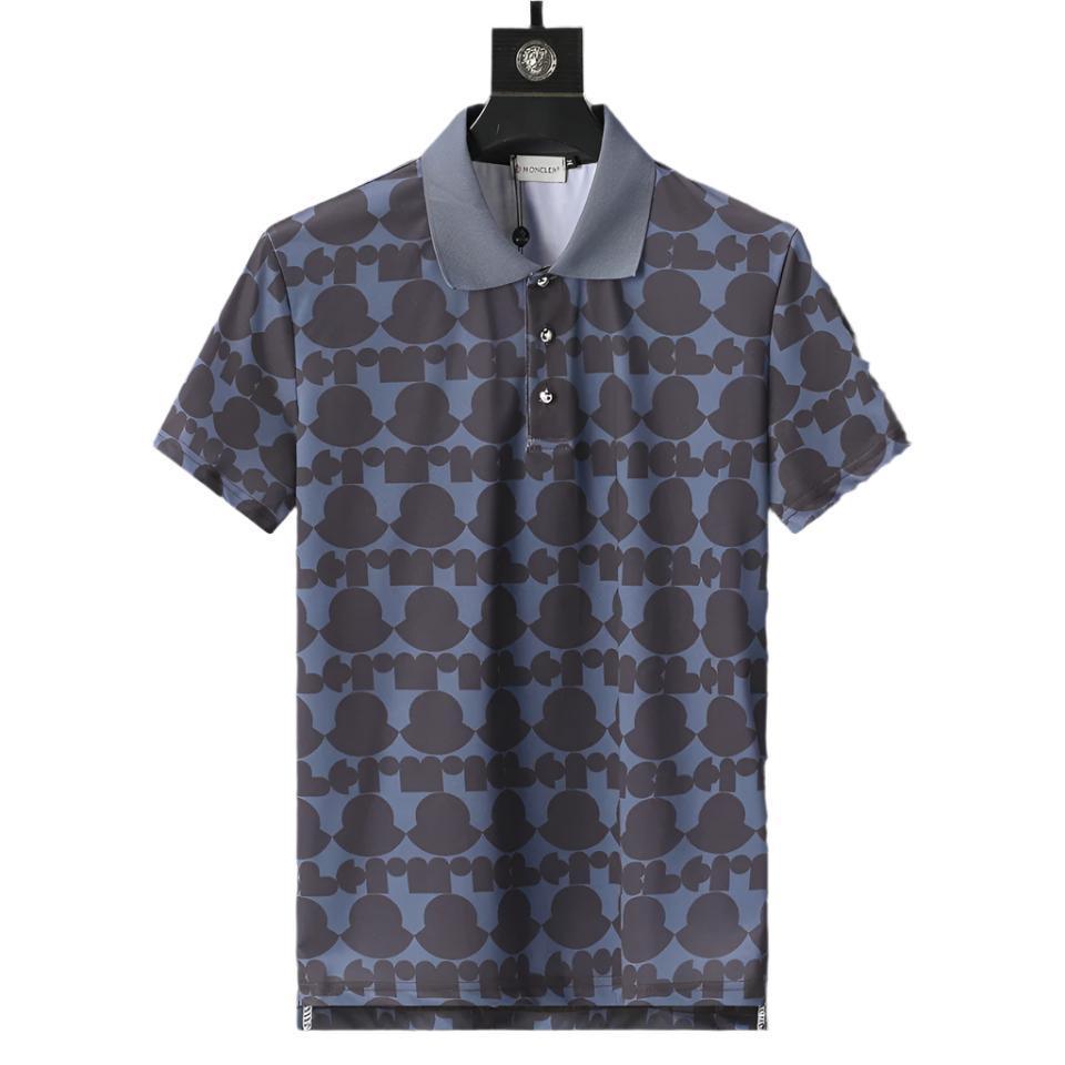 Moncler Printed Logo T-Shirt with Collar Banlieue91
