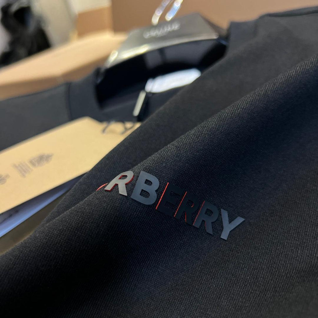 Burberry T-Shirt Without Collar 'Black' Banlieue91