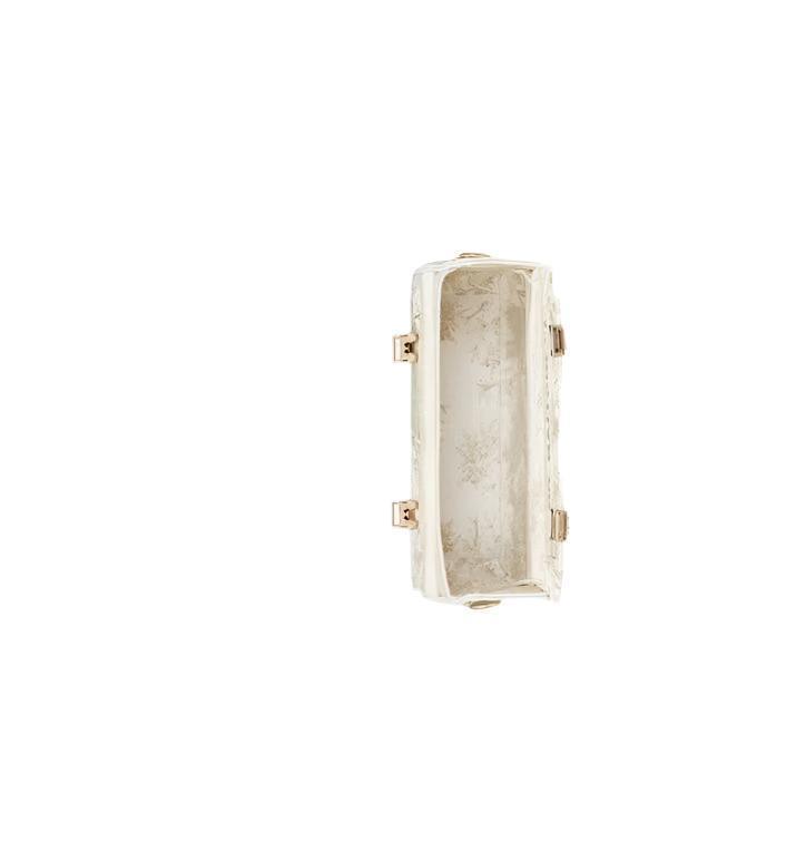 Christian Dior Canvas Diorcamp Messenger in White Gold Banlieue91