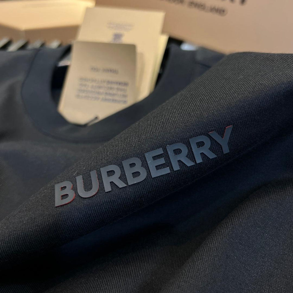 Burberry T-Shirt Without Collar 'Black' Banlieue91