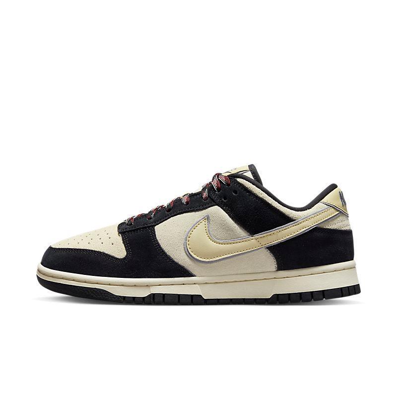 Nike Dunk Low LX Black Suede Team Gold Banlieue91