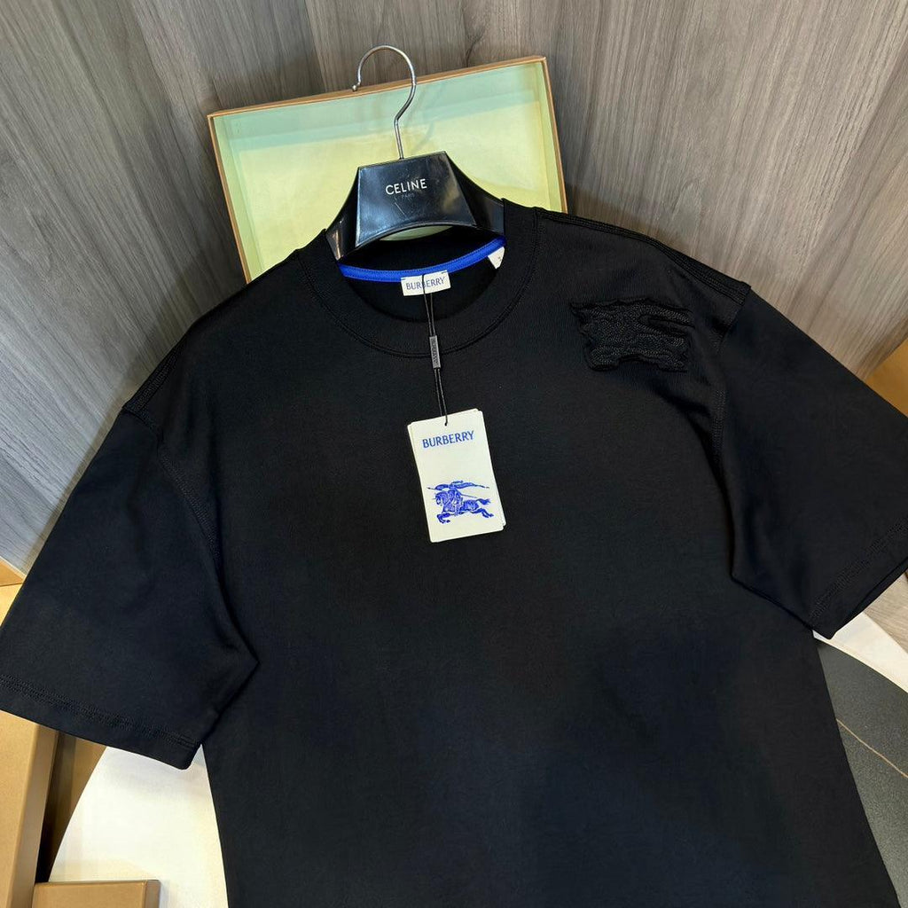 Burberry T-Shirt Without Collar 'Black' Banlieue91