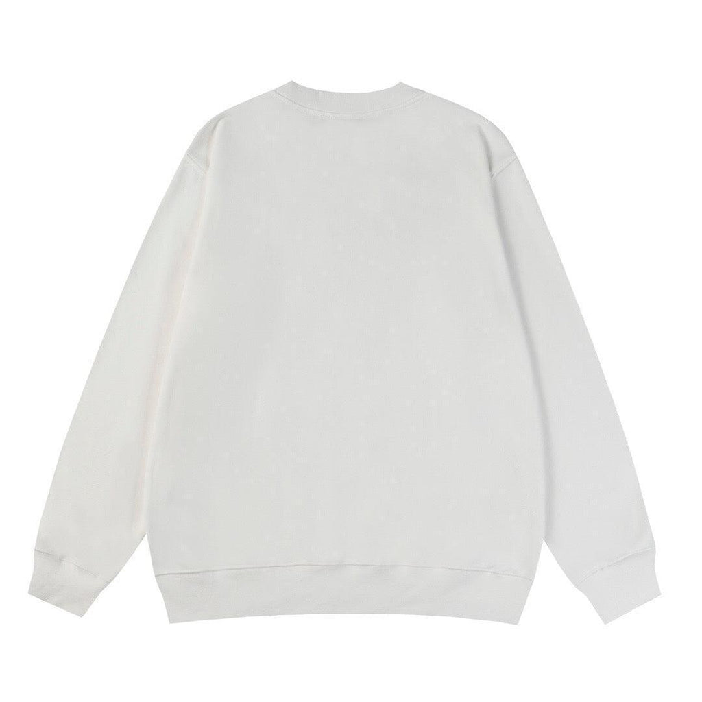 Moncler Logo-Embroidered Printed Cotton Jersey Sweatshirt White Banlieue91