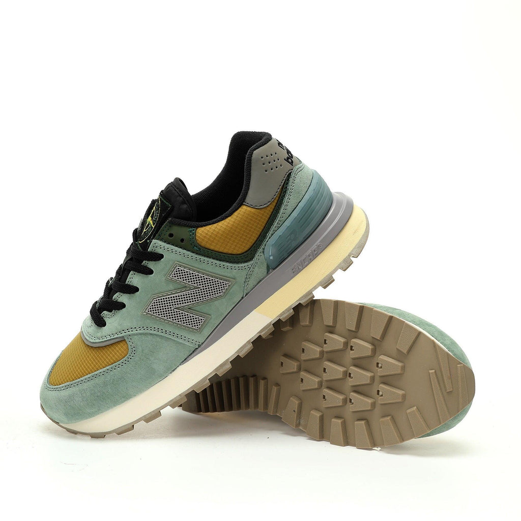 New Balance 574 Legacy Stone Island Light Green Banlieue91