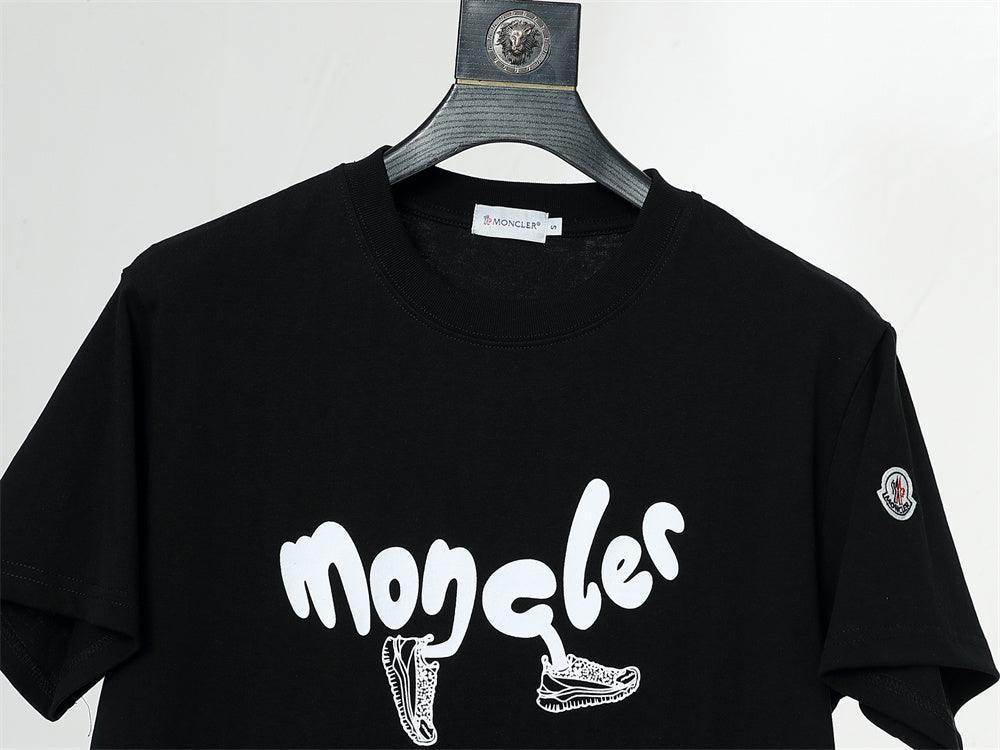 Moncler T-Shirt Without Collar 'Black' Banlieue91