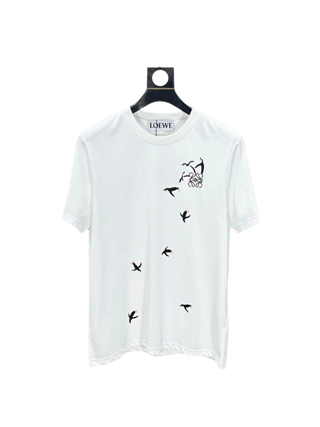 Loewe Flyin Bird T-Shirt Without Collar 'White' Banlieue91